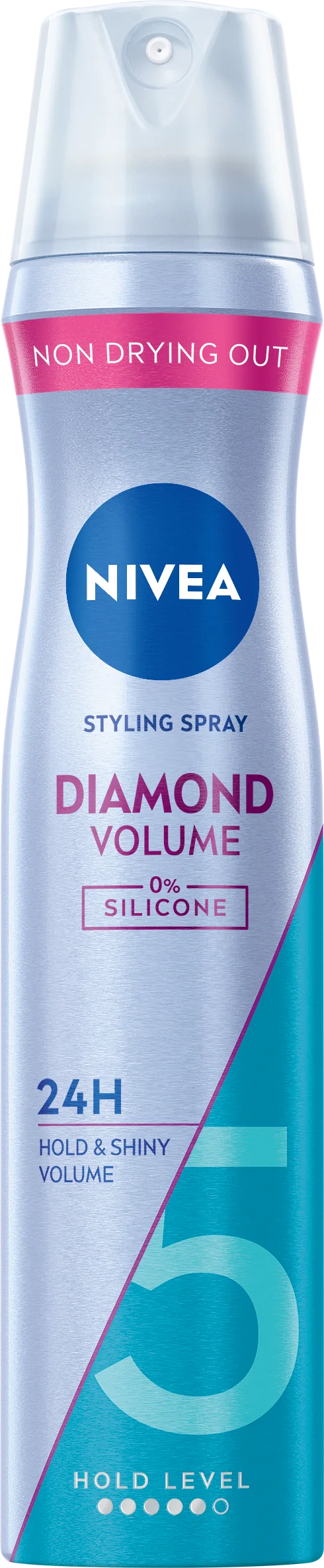 Nivea Lak na vlasy Diamond Volume Care 1×250 ml, extra silná fixácia