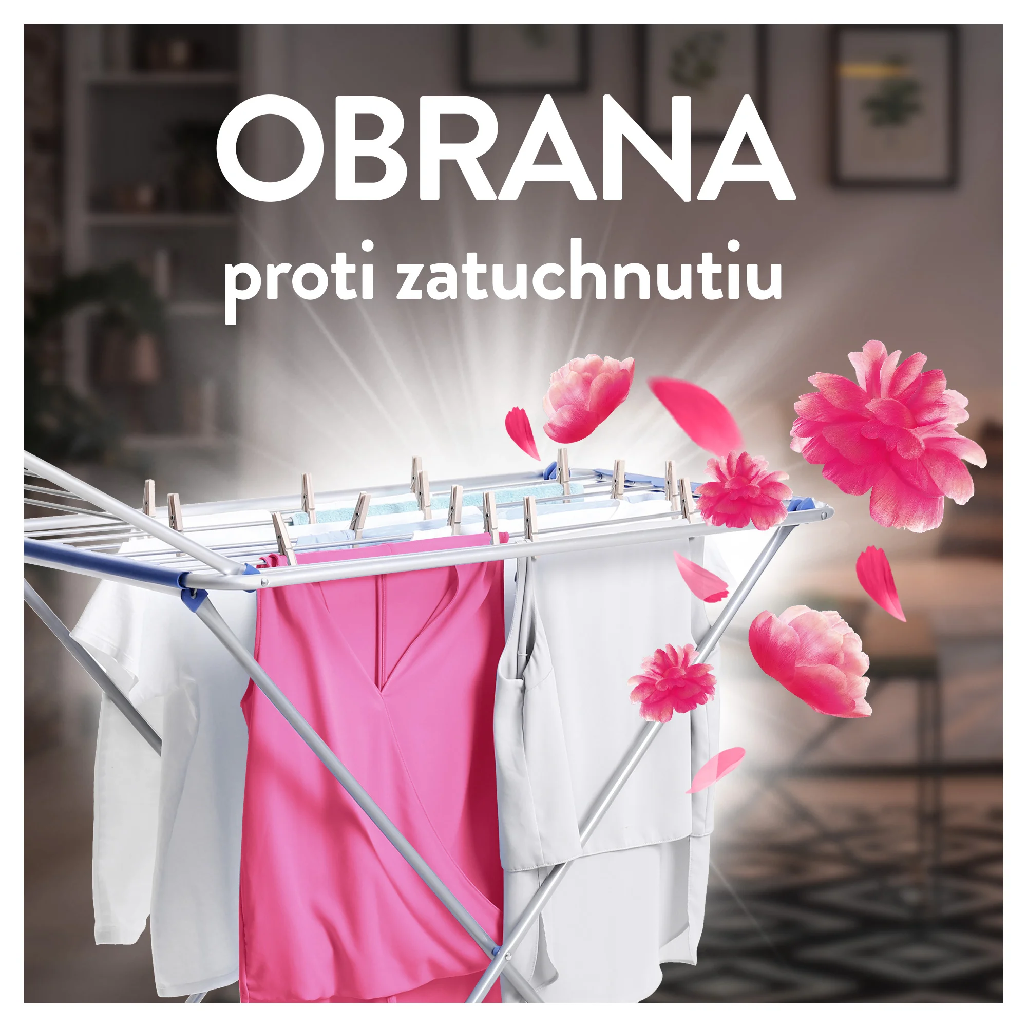 Lenor Fresh Air Pink Blossom aviváž, 76 praní 1064 ml