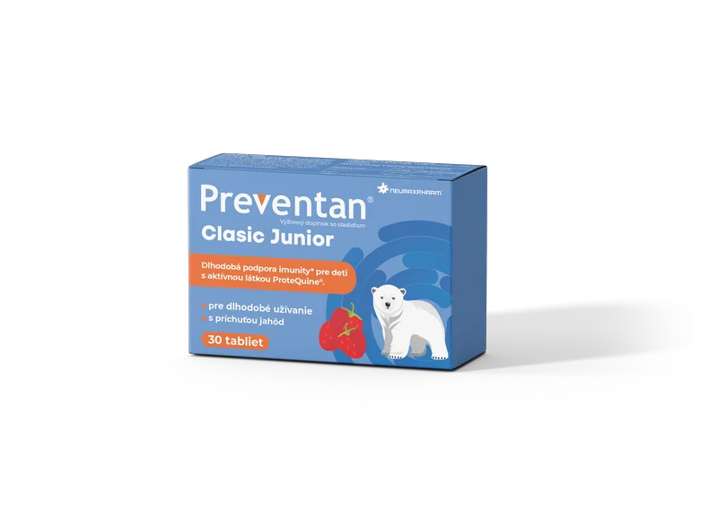 Neuraxpharm Preventan Clasic Junior, 30 tbl 1×30 tbl, výživový doplnok