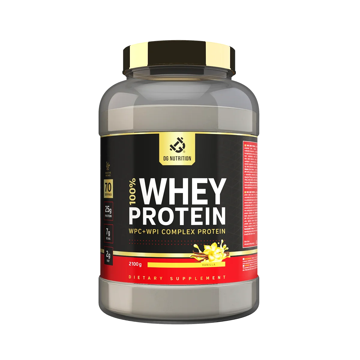 100% Whey Performance Complex Vanilka 2100 g