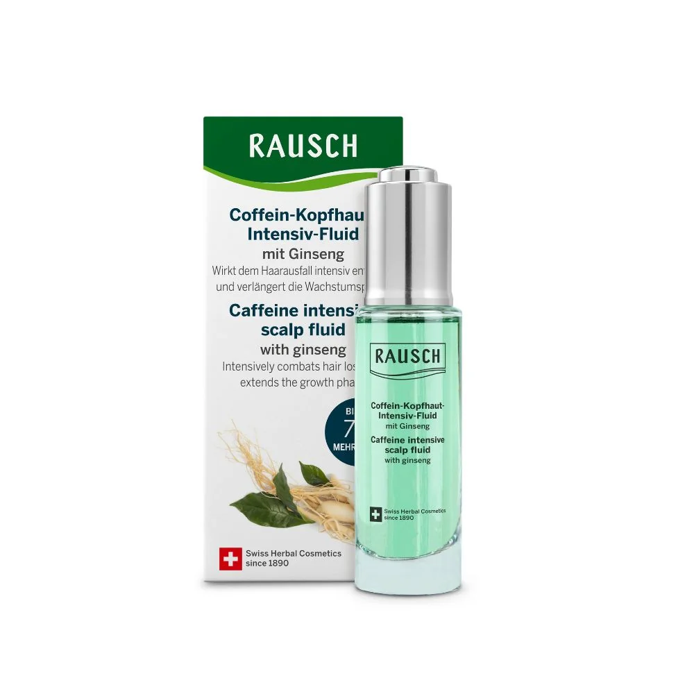 Rausch Kofeínový fluid na pokožku hlavy so ženšenom 50 ml
