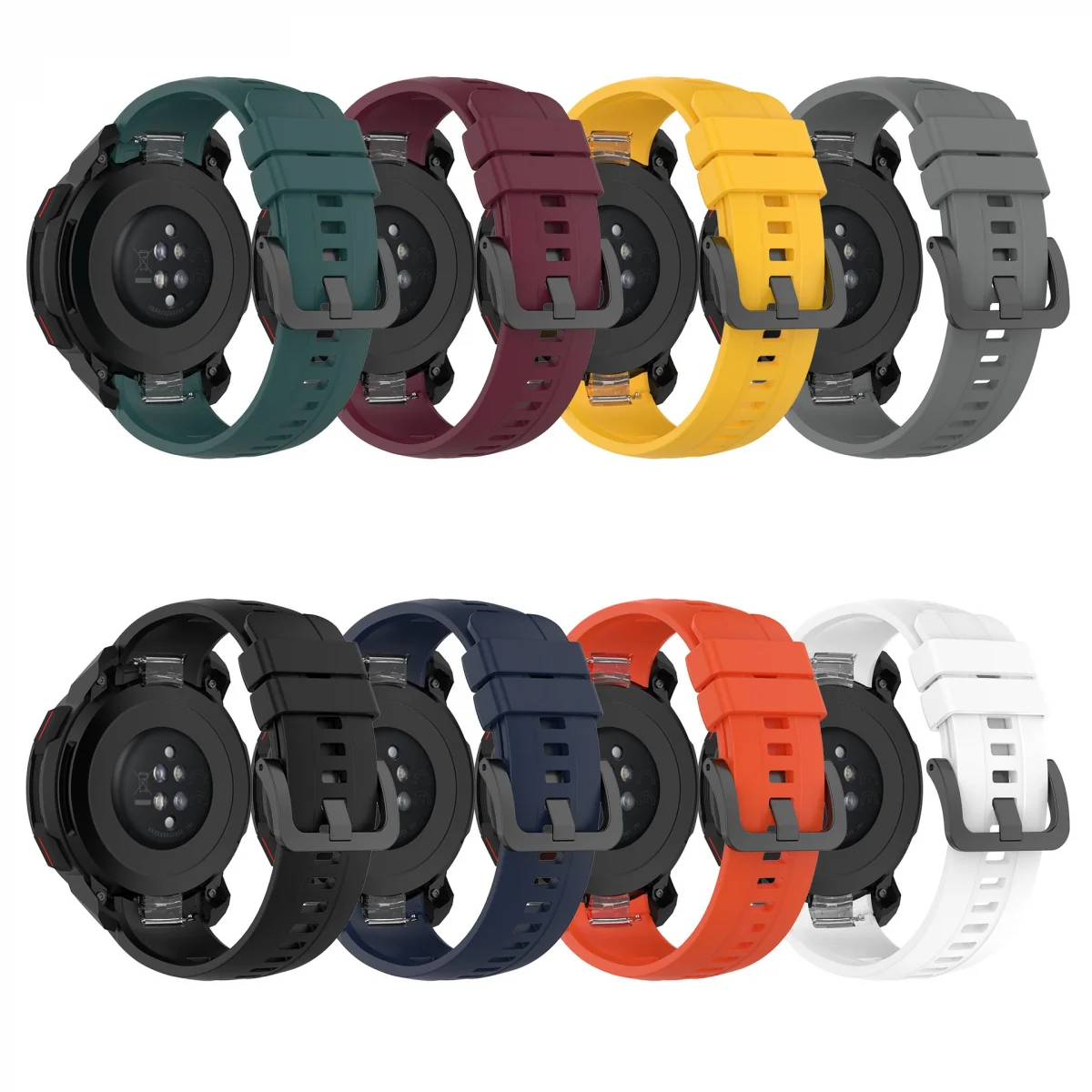 BStrap Silicone remienok na Honor Watch GS Pro yellow