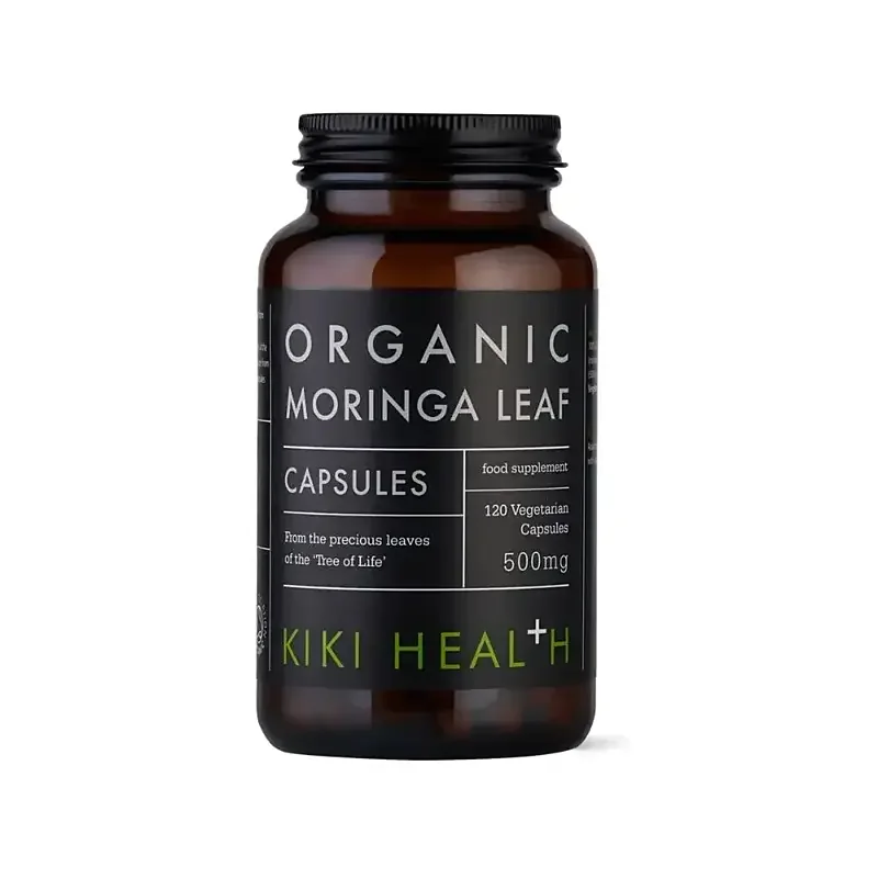 KIKI Health Moringa - listy, 120 kapsúl