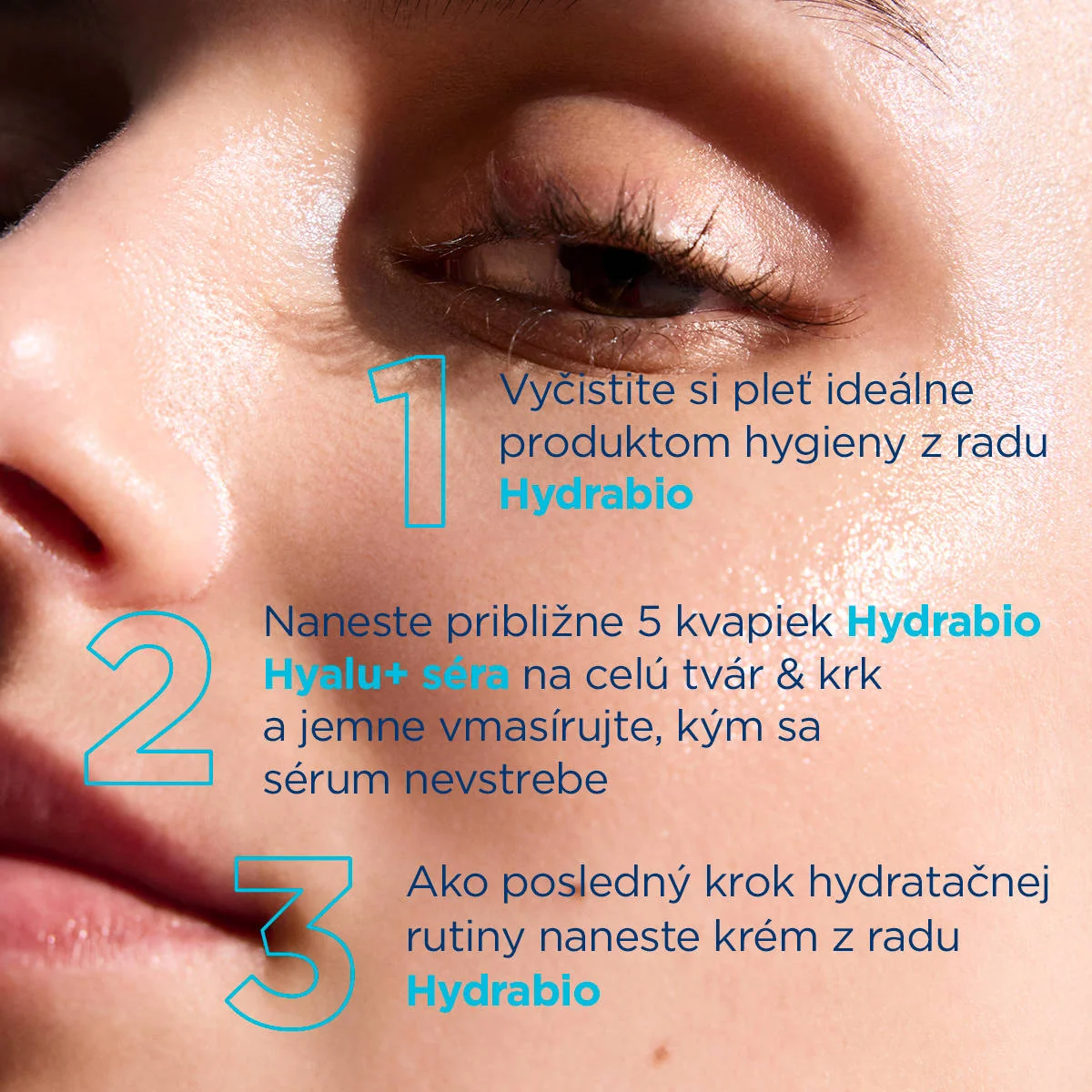 BIODERMA Hydrabio Hyalu+ 1×30 ml, vysoko koncentrované sérum na dehydratovanú pleť