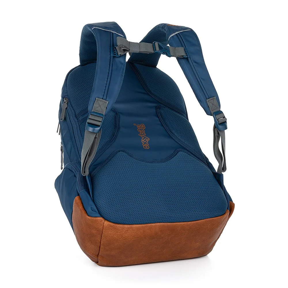 Študentský batoh OXY Zero West indigo modrý, ergonomický