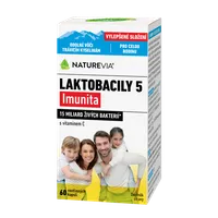 NATUREVIA LAKTOBACILY "5" Imunita s vitamínom C (60 cps)