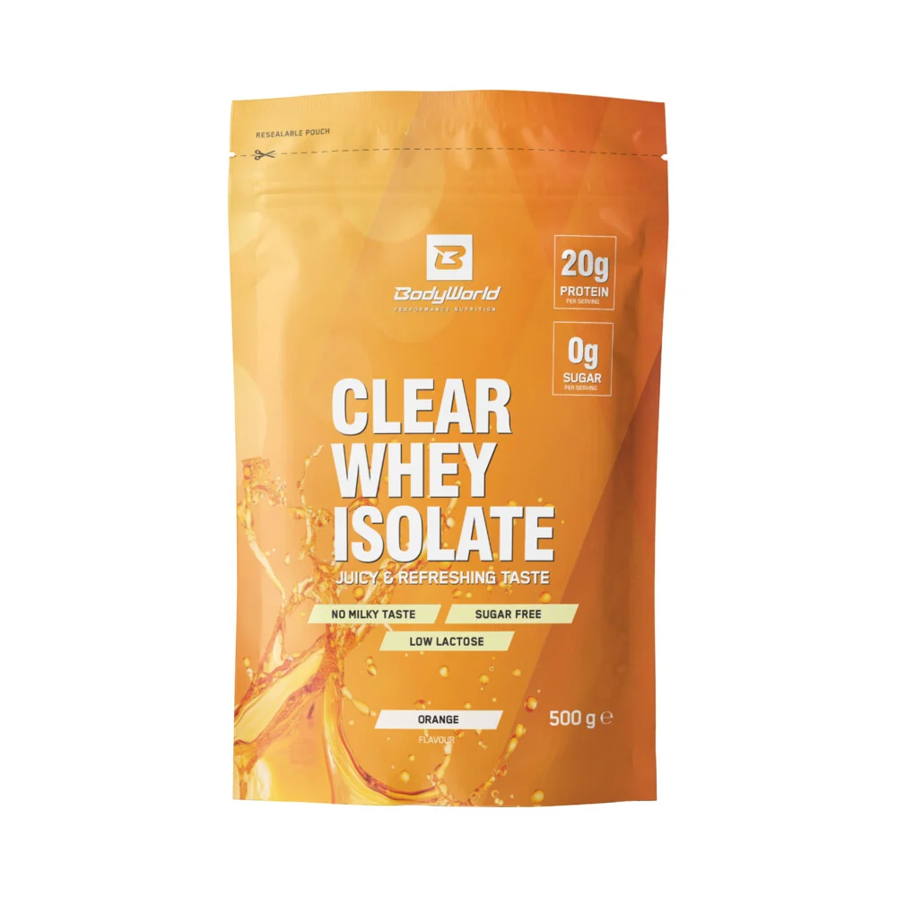 BodyWorld Clear Whey Isolate 500 g pomaranč