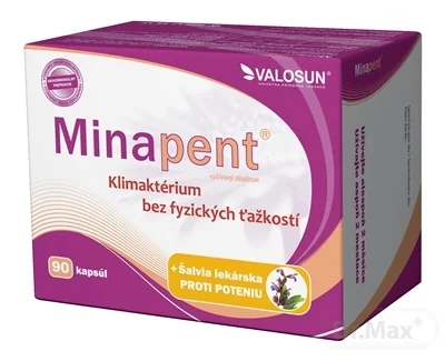 VALOSUN Minapent + šalvia 1×90 cps, výživový doplnok