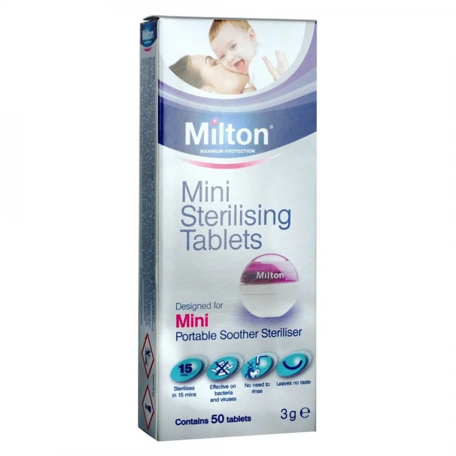 Sterilizačné tablety 50ks (MIL002)