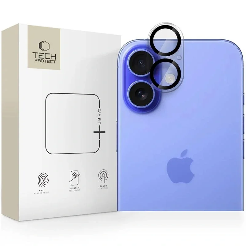 Tech-Protect Cam Fit ochranné sklo na iPhone 16 / 16 Plus