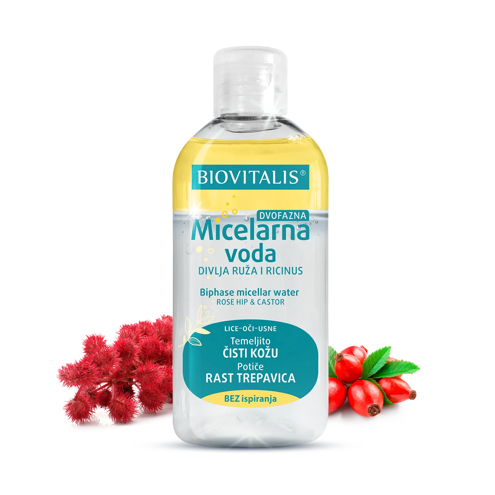 BIOVITALIS® Dvojfázová micelárna voda 1×100 ml, micelárna voda