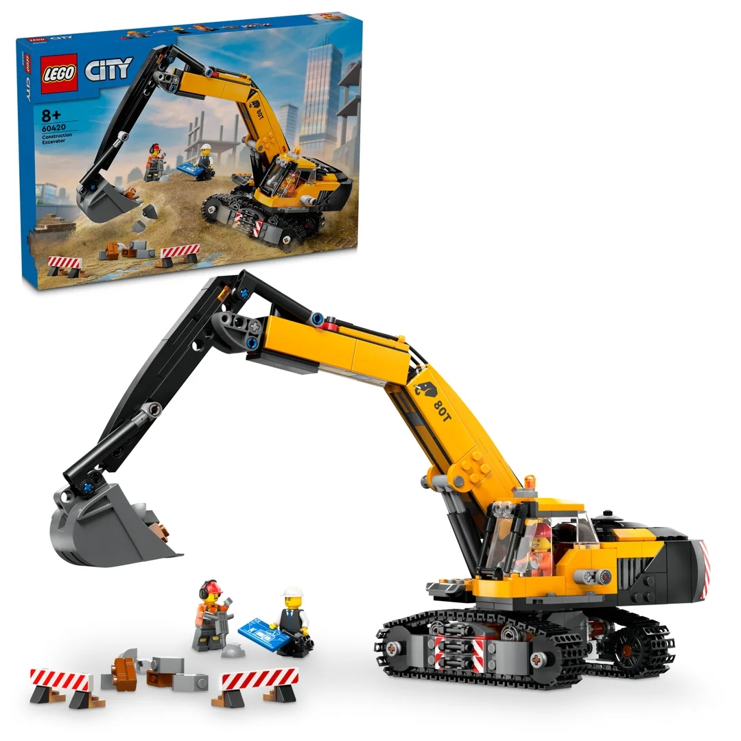 LEGO® City 60420 Žltý bager