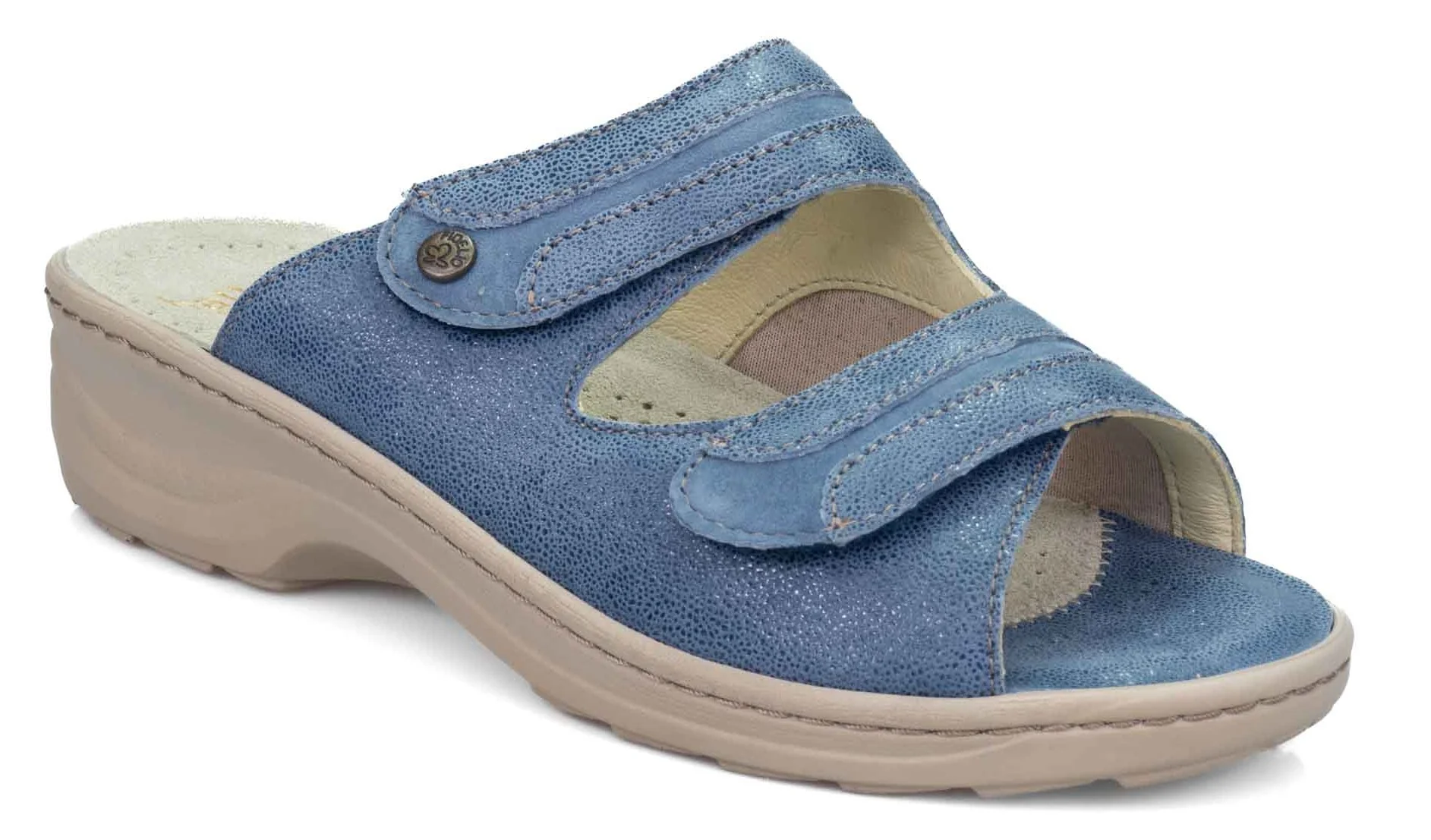 HEDI 23 6023 halluxové šľapky dámske, jeans 99, veľkosť: 41