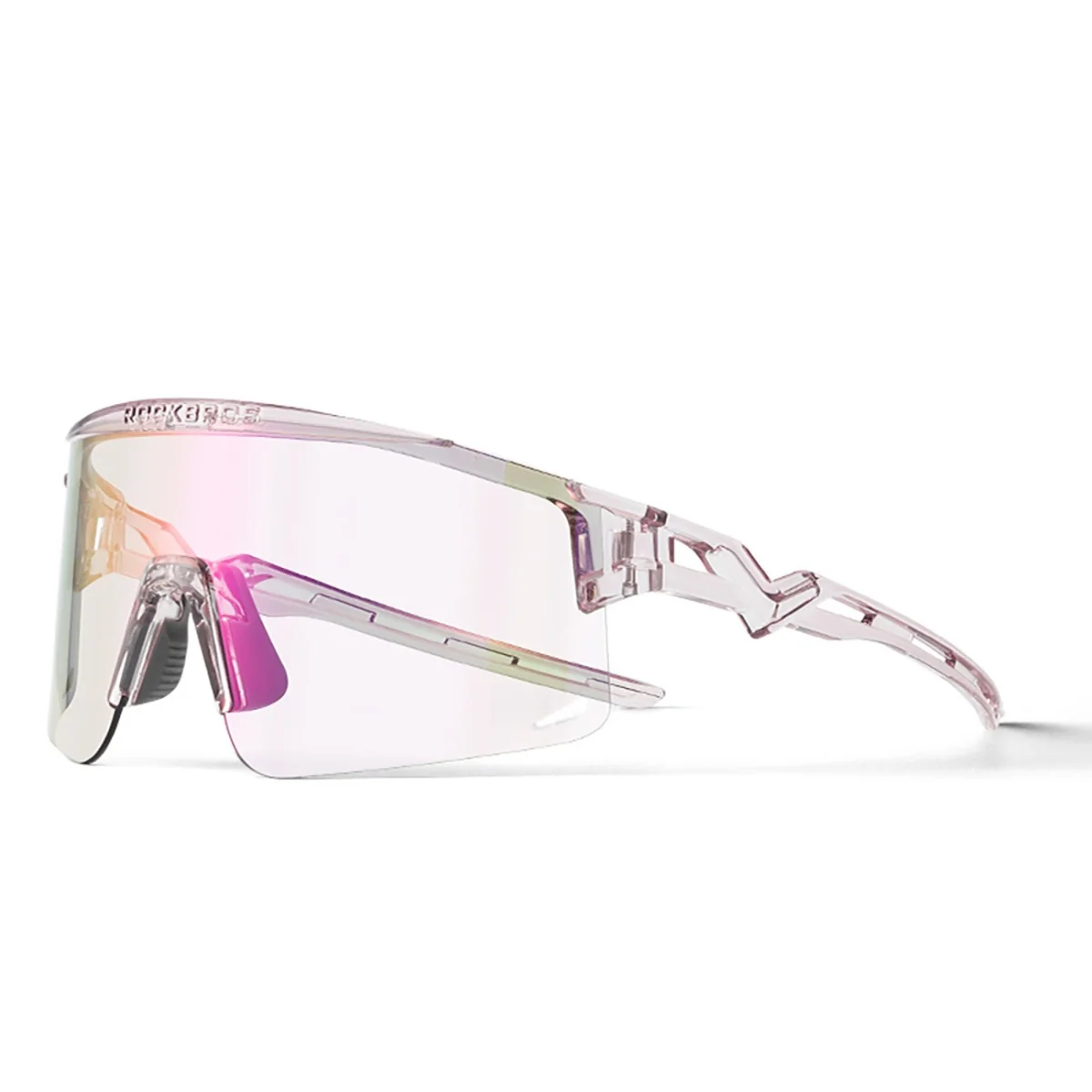 Rockbros RB3006 Polarized cyklistické okuliare, číre / fialové