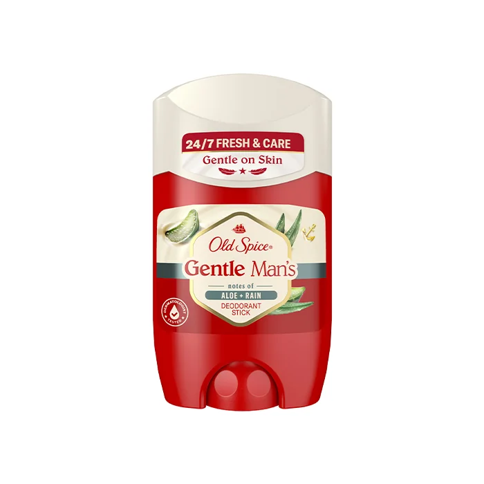 Old Spice Gentle Man's Aloe + Rain tuhý dezodorant 50 ml