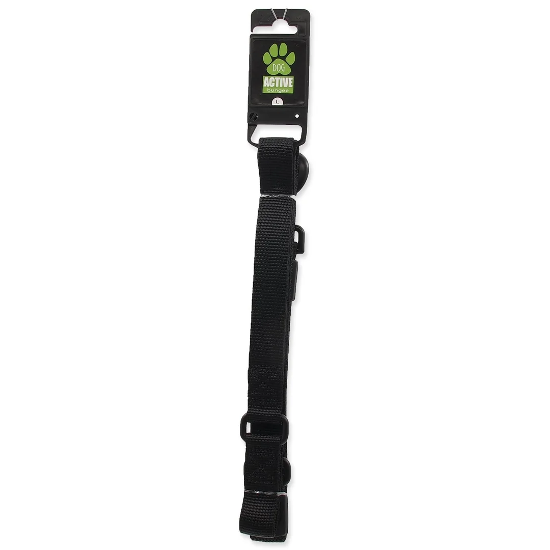 Vodítko Active Dog Bungee Neoprene L čierne 2,5x120cm