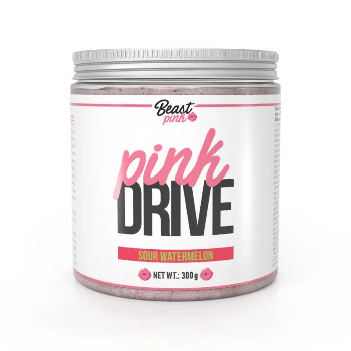 Gymbeam pink drive beastpink jahodova limonad 300g
