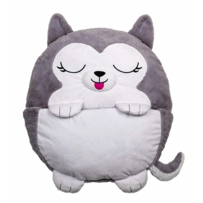 HAPPY NAPPERS Husky Kodiak detský spací vak a vankúš 135 cm