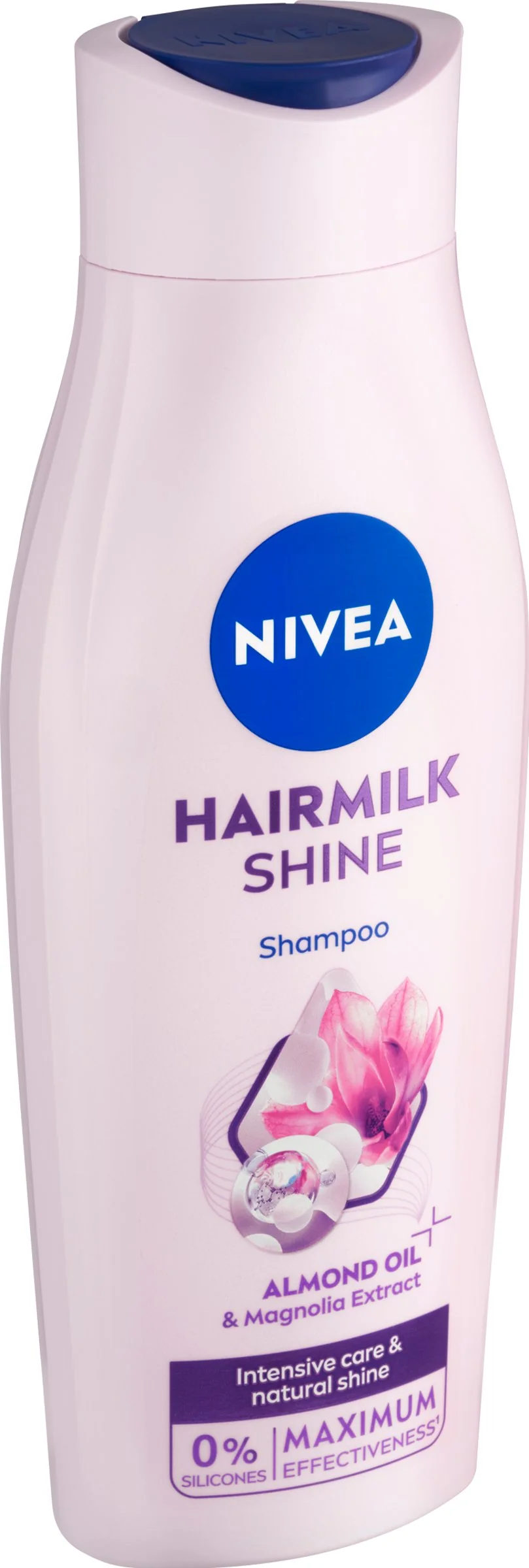 Nivea Šampón Hairmilk Shine 400ml 1×400 ml, šampón