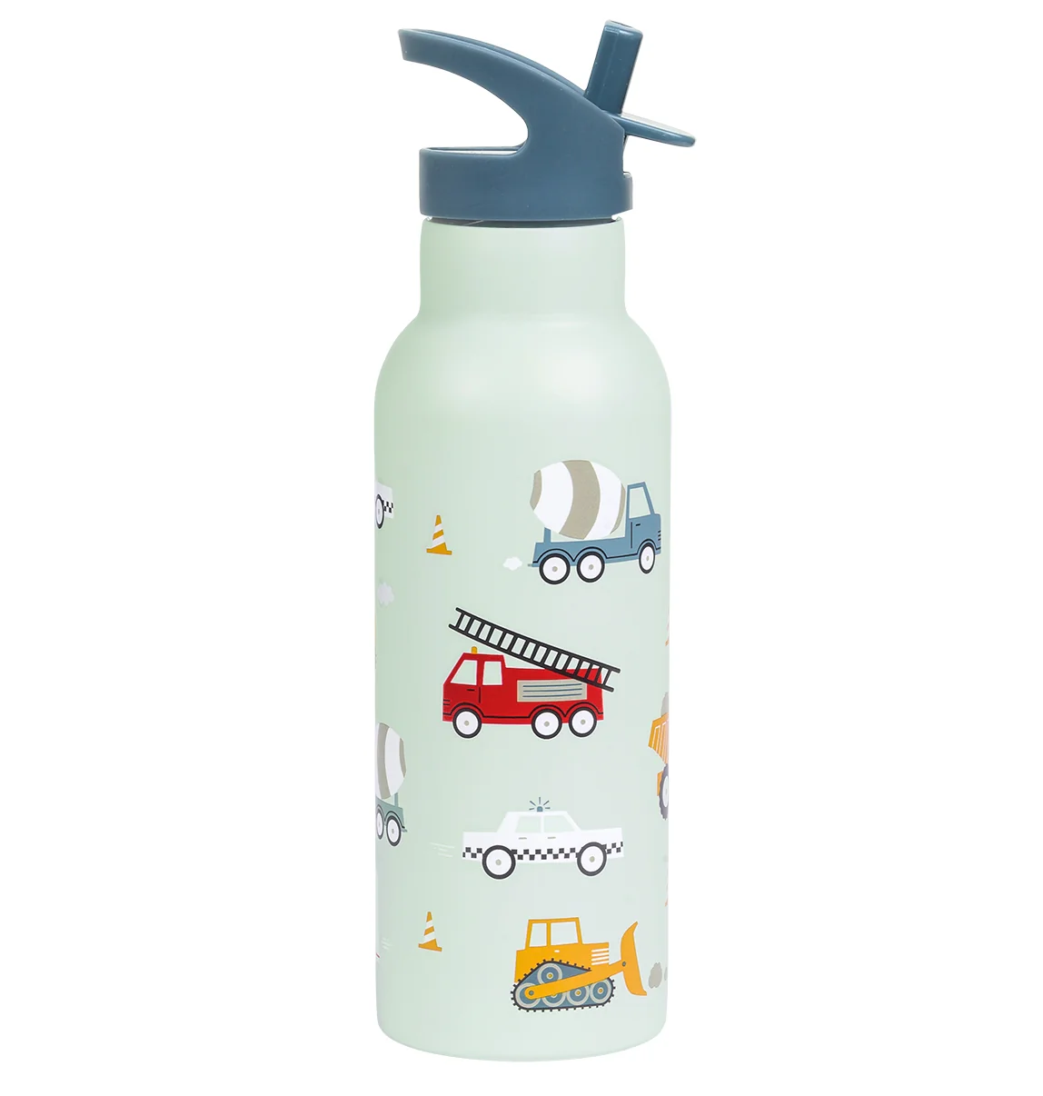 A Little Lovely Company - antikorová fľaša na pitie, 500 ml - vozidlá
