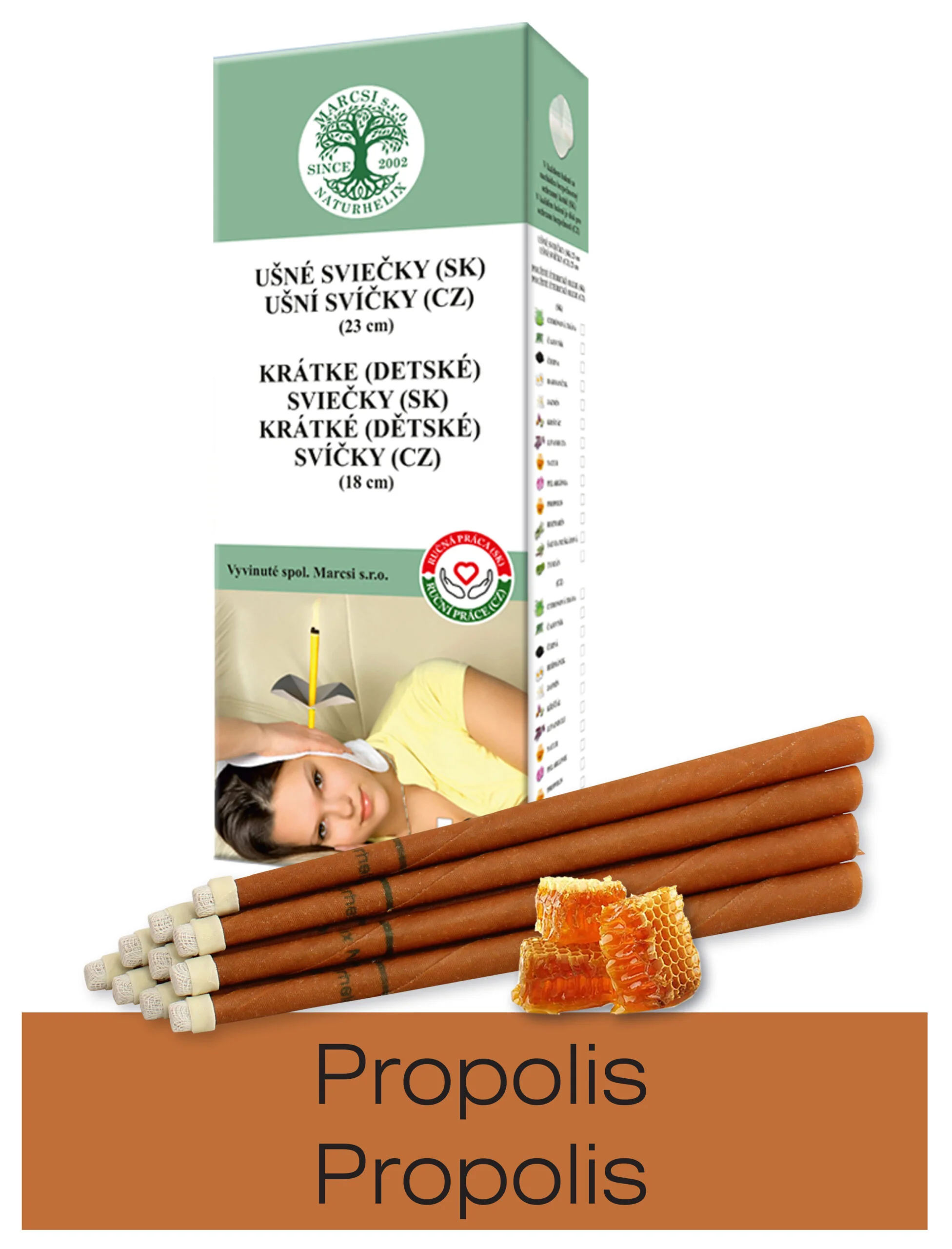 Ušné sviečky PROPOLIS (set6)