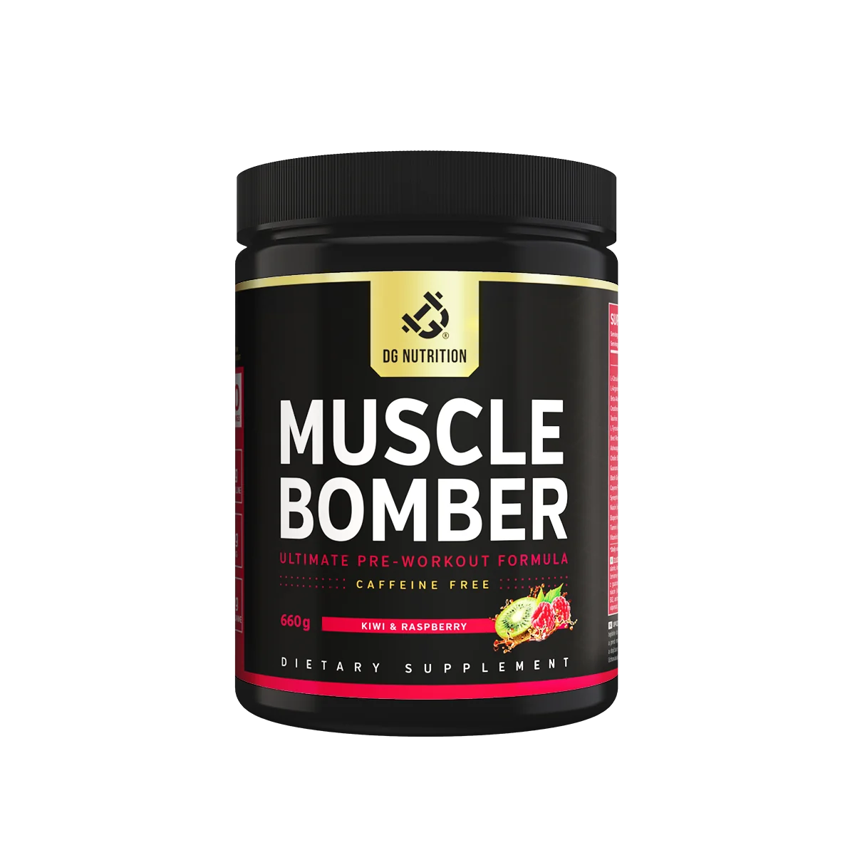 Muscle Bomber pre-workout Mailina & Kiwi 660 g
