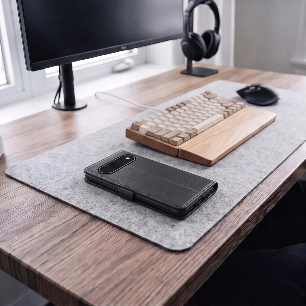 Tech-Protect Wallet knižkové puzdro na Google Pixel 11 / 11 Pro, čierne