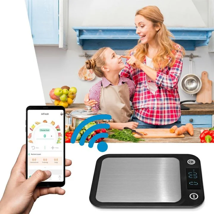 Digitálna kuchynská váha s Bluetooth do 5 kg