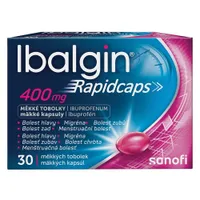 Ibalgin Rapidcaps 400 mg 30 kapsúl