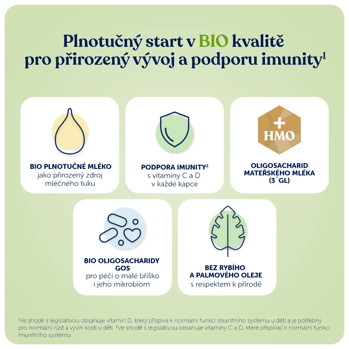 Kendamil BIO Nature 2 HMO+ (800 g) 1×800 g, detská výživa