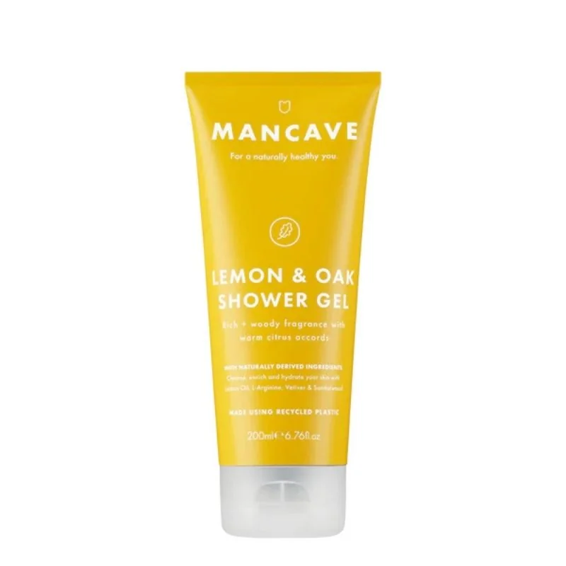 MANCAVE sprchový gél CITRÓN a DUB tuba 200ml