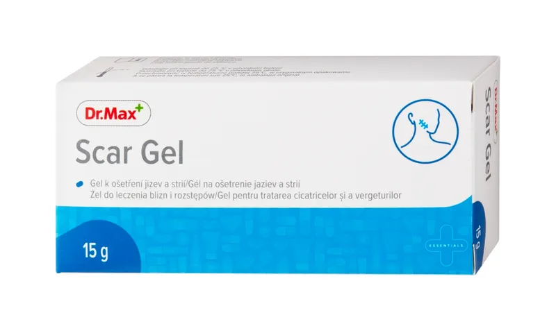 Dr. Max Scar Gel silikónový 1×15 g, gél na ošetrenie jaziev a strií