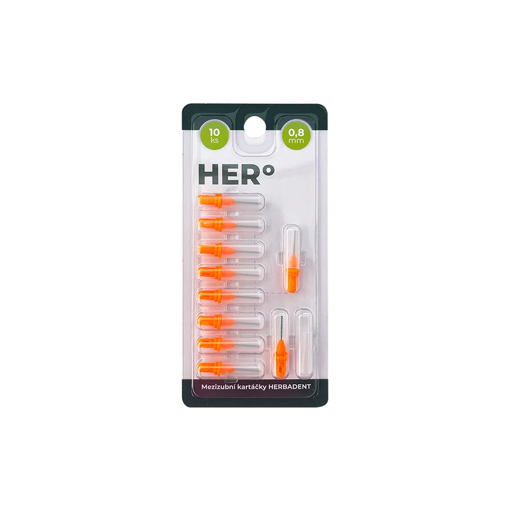 HERo doplnkové balenie 0,8 mm (oranžový) 10 ks
