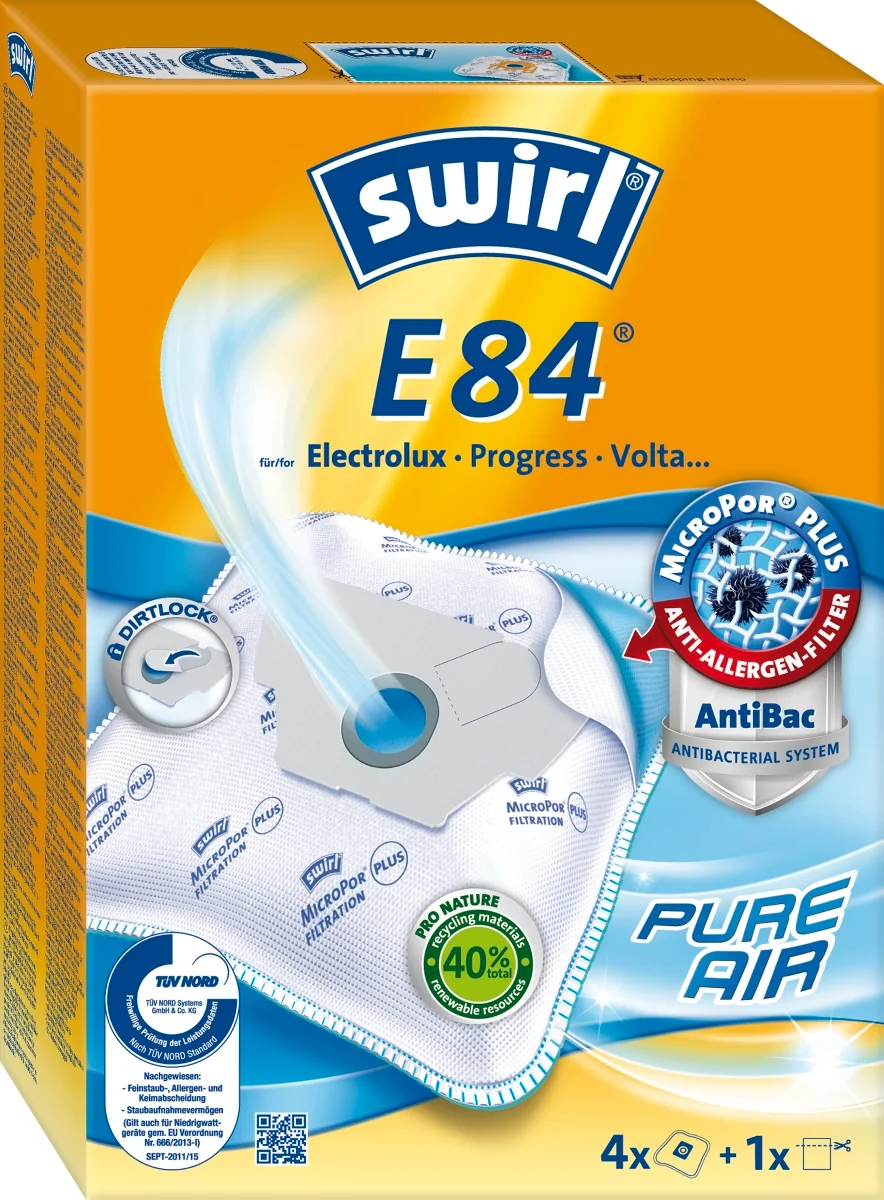 SWIRL Sáčky do vysávačov E 84/4