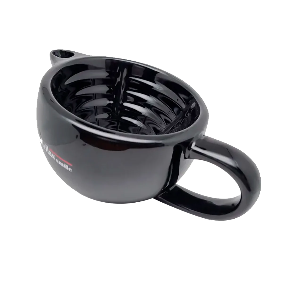 Keramická miska na holenie čierna TGS Ceramic shaving bowl black