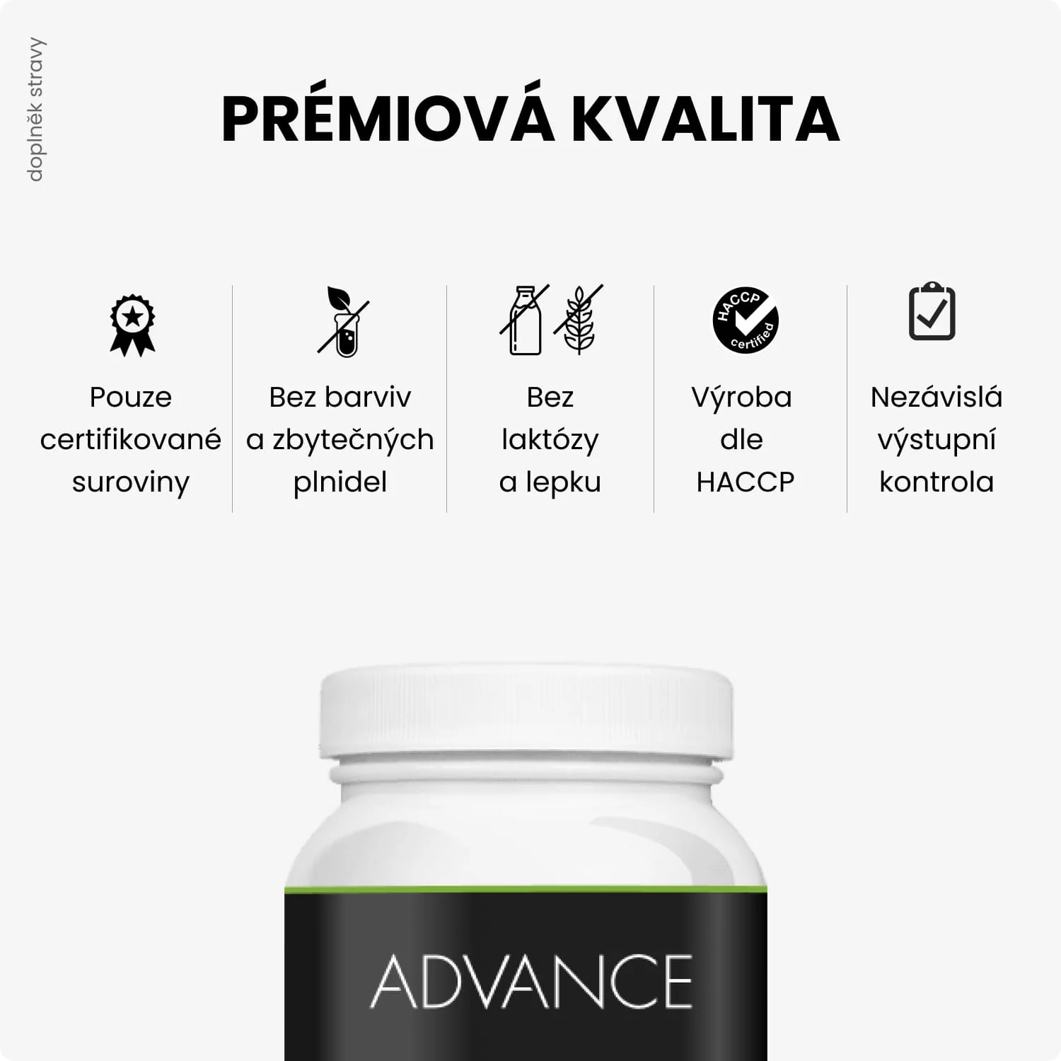 ADVANCE Chlorella + Spirulina BIO 1000 tabliet 1×1000 tbl, výživový doplnok