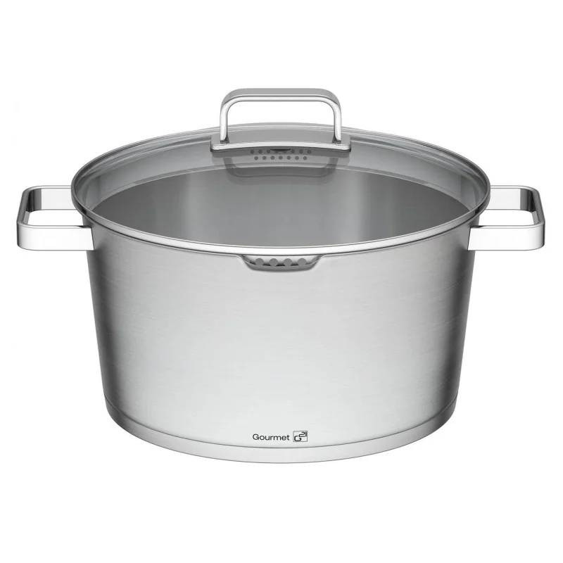 G21 Sada riadu Gourmet Magic s cedníkom, 4 díly, nerez Gourmet Magic s cedníkom, 4 díly, nerez G21-04PH-MG