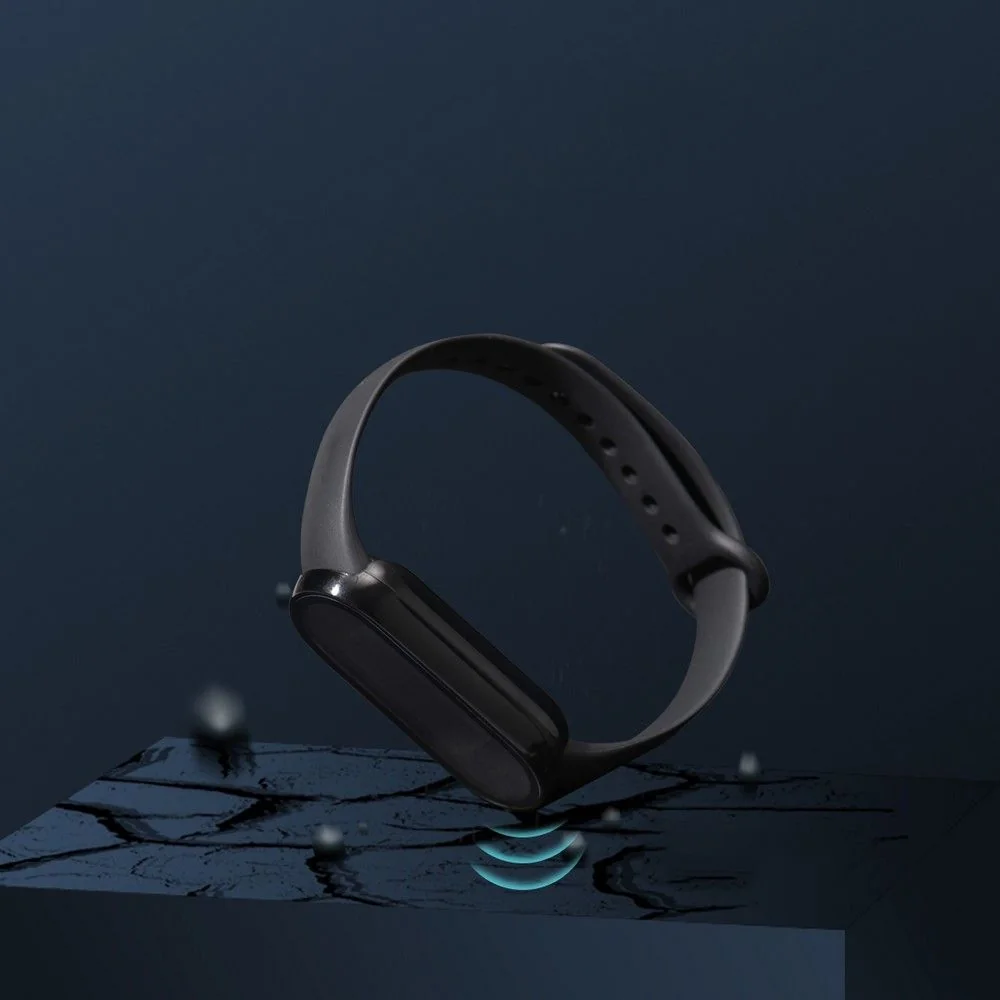 Tech-Protect Defense 360 puzdro s ochranným sklom na Xiaomi Mi Band 3 / 4 / 5 / 6, čierne / 4 / 5 / 6, čierne