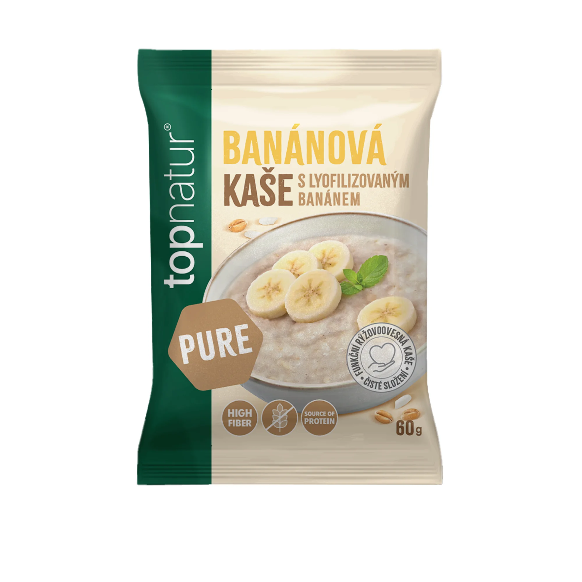 TOPNATUR Pure kaša Banán 60 g