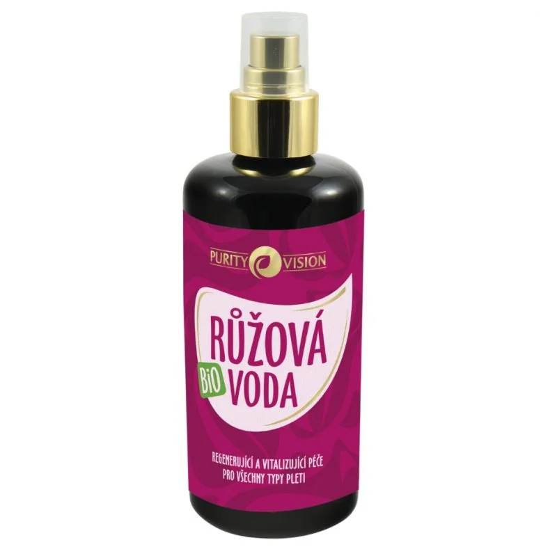 Purity Vision Bio Ružová Voda 200ml 1×200 ml, ružová voda