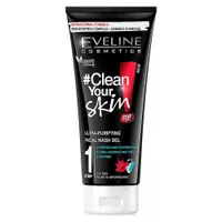 EVELINE Clean your skin ultra čistiaci gél na tvár