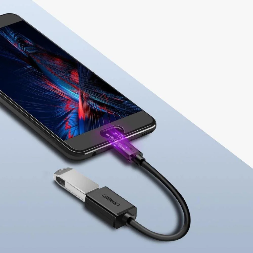 USB-A 3.0 na USB-C 3.0 OTG adaptér