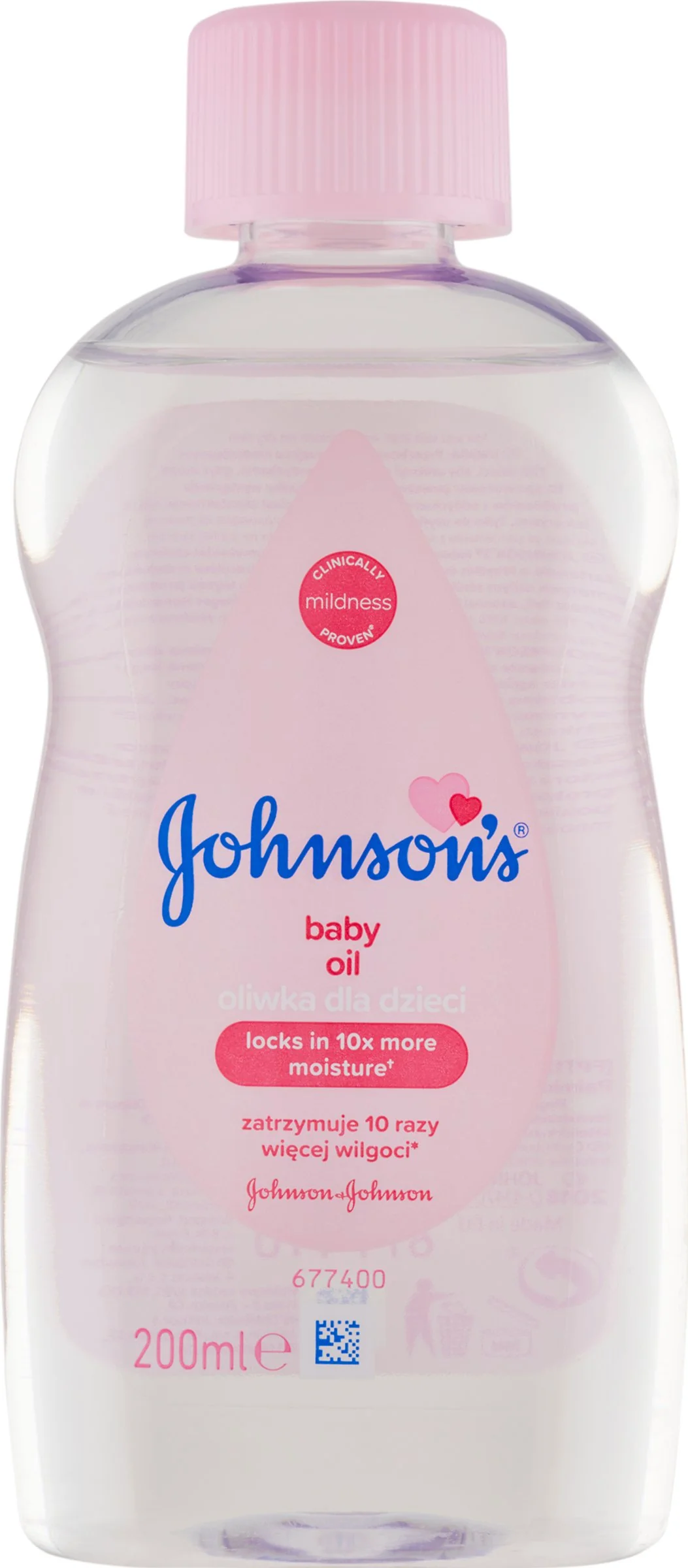 Johnson's Detský olej 1×200 ml, detský olej