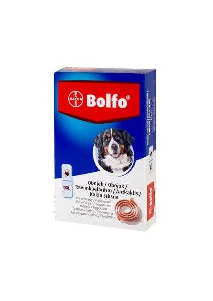 Bolfo Antiparazitický Obojok 70/66cm 1×1 ks, antiparazitický obojok 70/66 cm