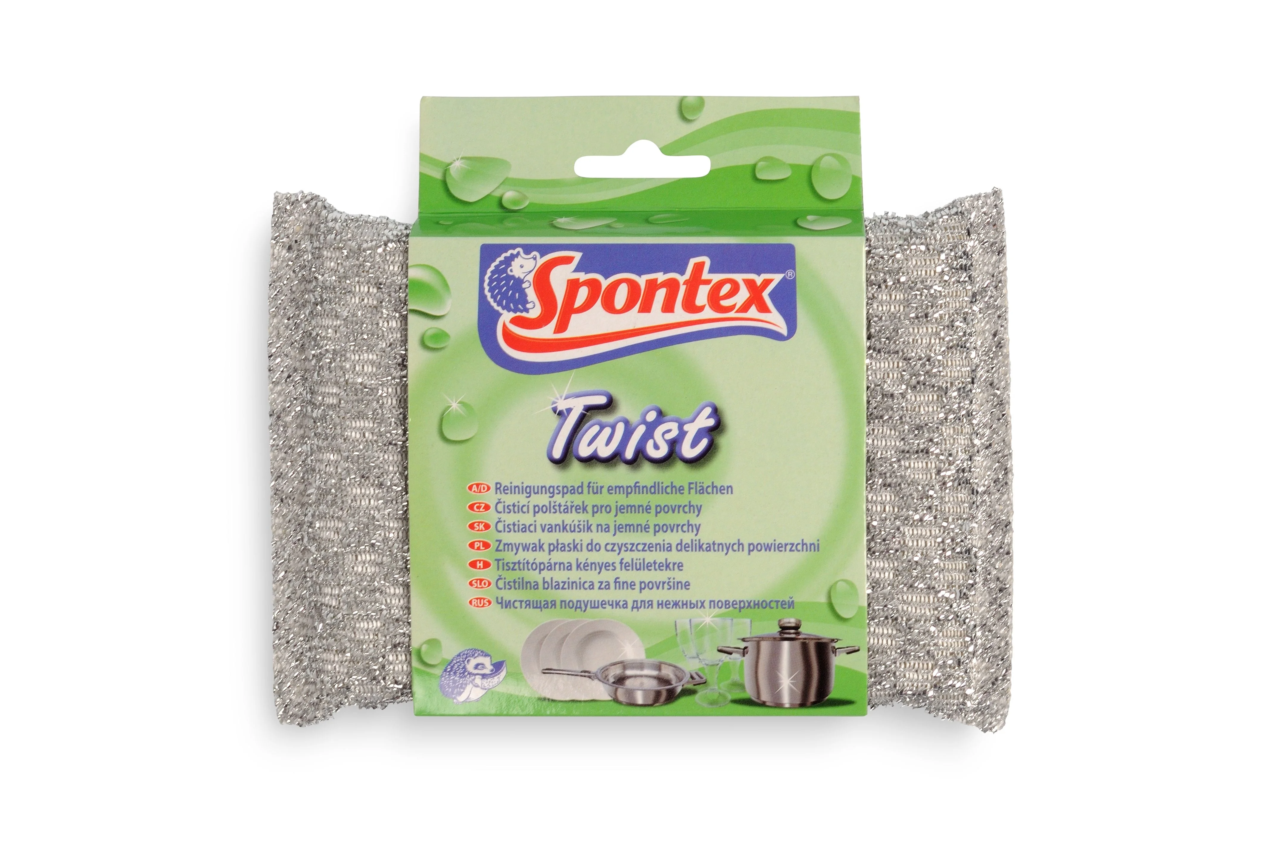 Spontex Twist čistiaci vankúšik 1×1 ks, čistiacia špongia