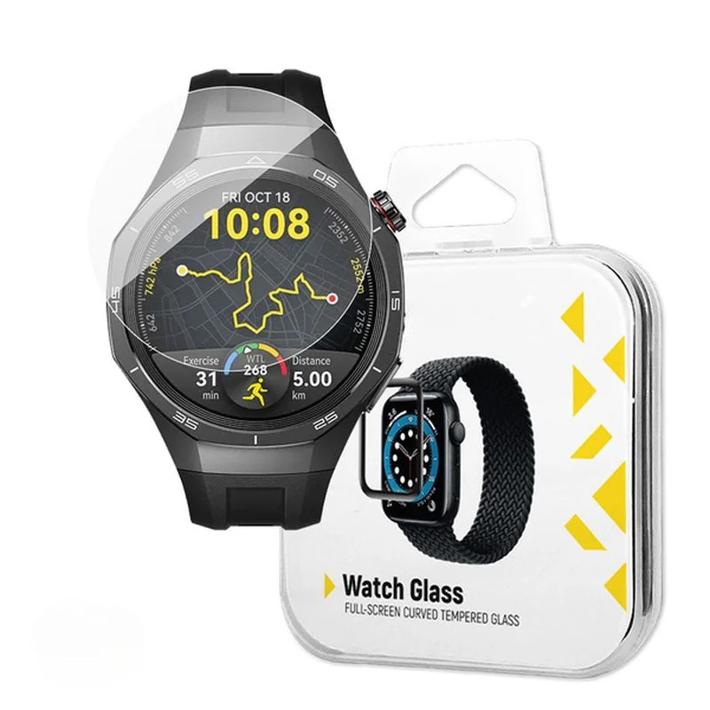 MG Watch Glass 2x ochranné sklo na Huawei Watch GT 5 / GT 5 Pro / GT 4 / GT 4 Pro / GT 3 / GT 3 Pro 42mm / GT 4 Pro / GT 3 / GT 3 Pro 42mm
