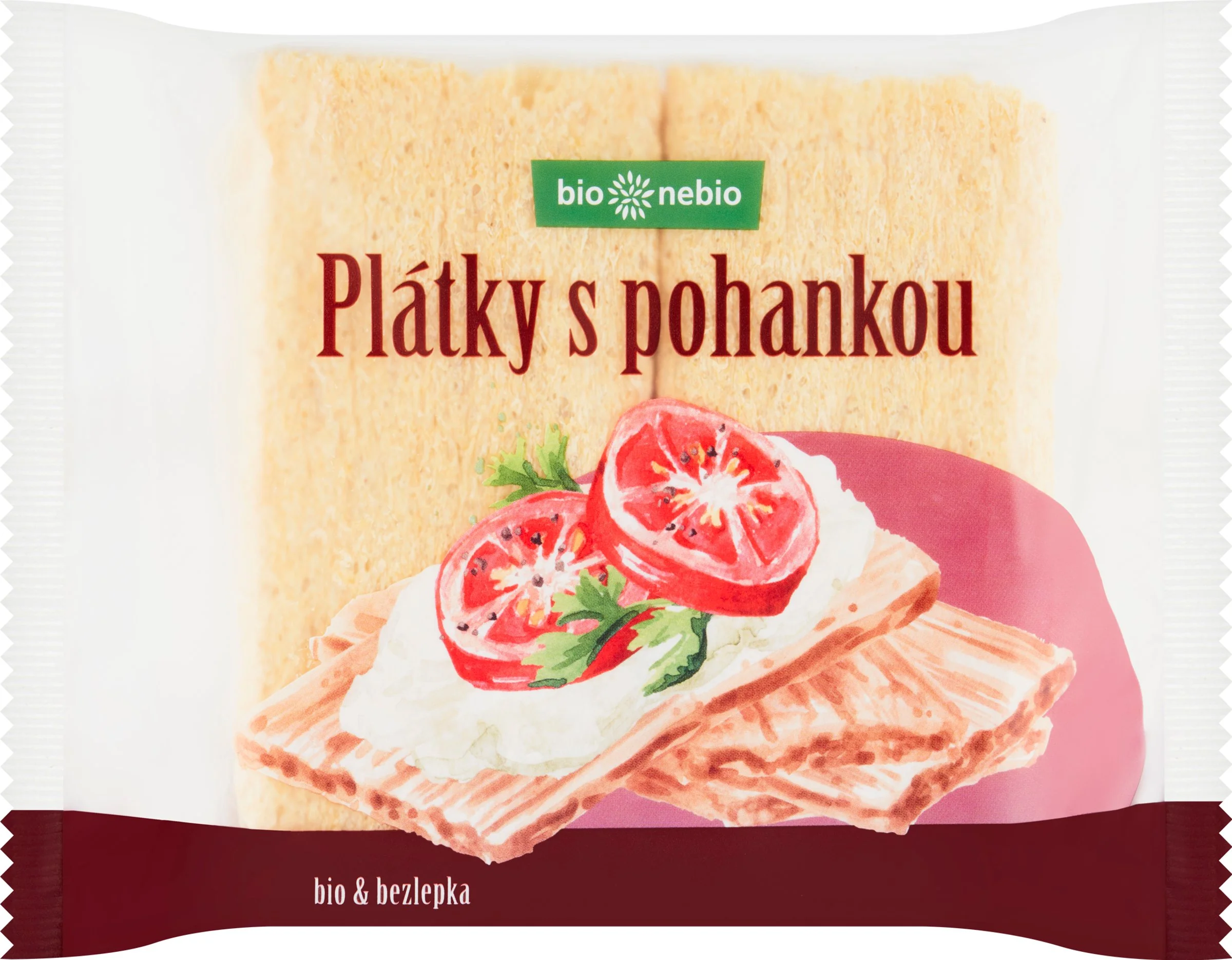 Bionebio Pohánkové Plátky Chrumkavé 100g 1×100 g, pohánkové plátky