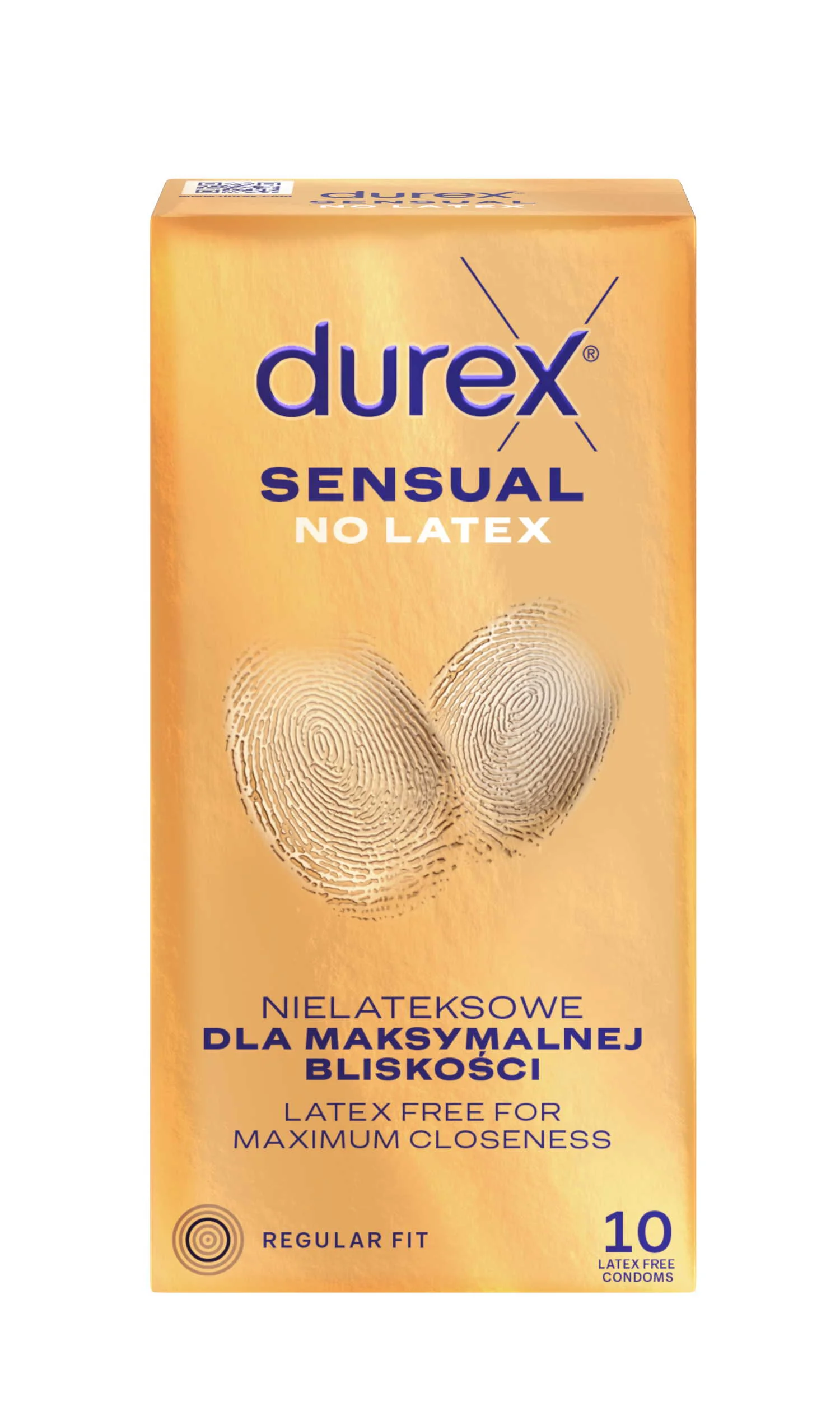 DUREX Sensual No Latex 10 ks