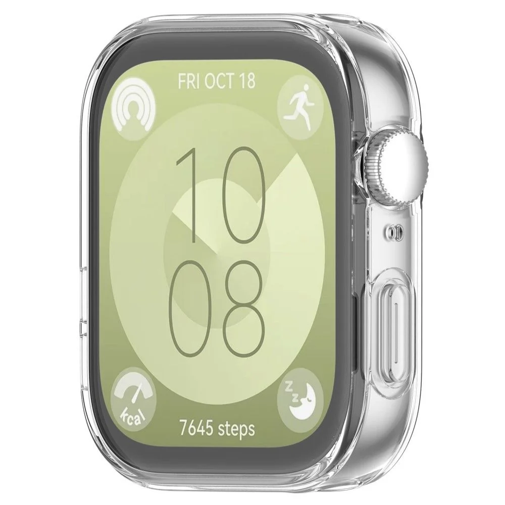 Tech-Protect Defense 360 puzdro so sklom na Huawei Watch Fit 3, priesvitné itné