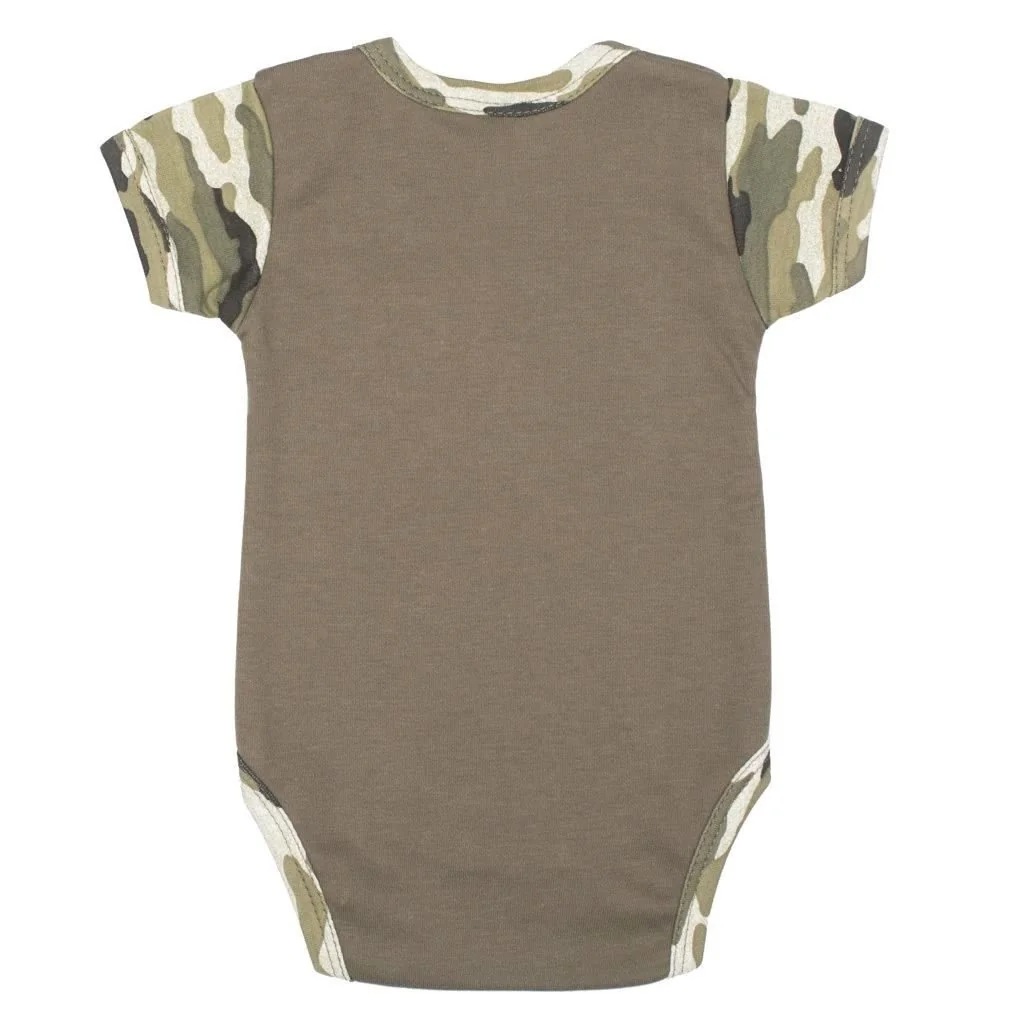 Dojčenské body s bočným zapínaním modré, vel. 62 (3-6m)